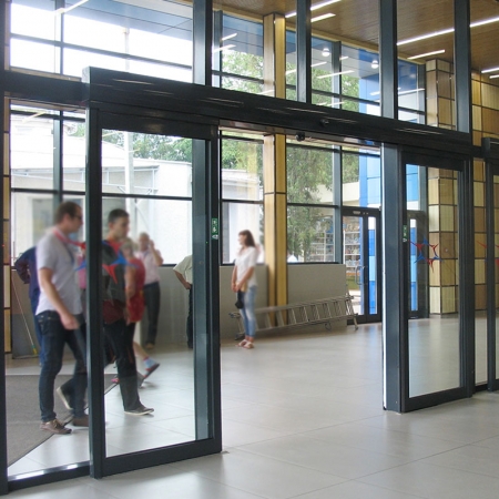 Pintu Otomatis Full break-out