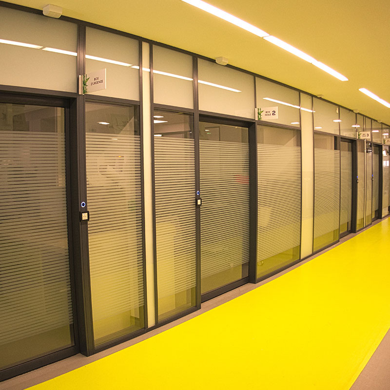 Pintu Otomatis Controlled leakage flow